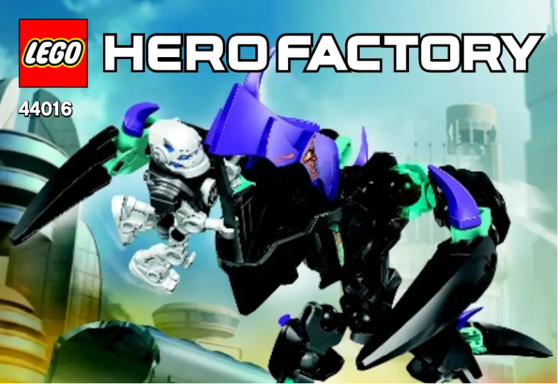 Page n°1 - Manuel utilisateur Lego Hero Factory 44016