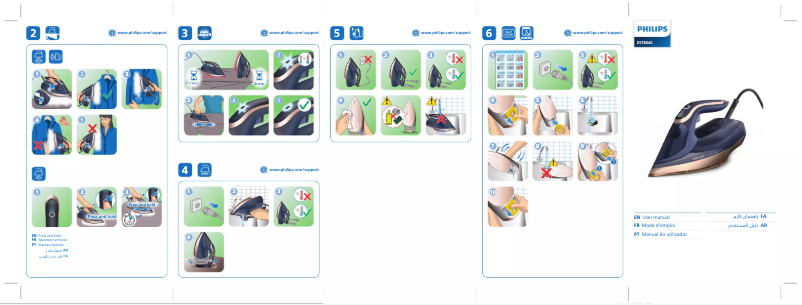 Page 1 de la notice Manuel utilisateur Philips Azur 8000 Series DST8041