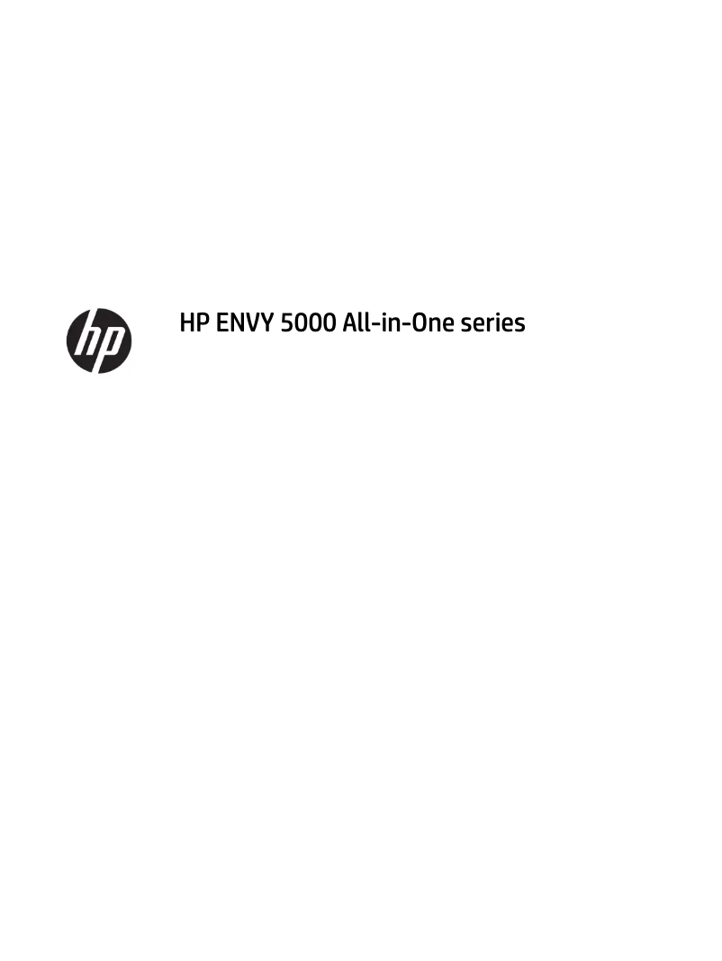 Page 1 de la notice Manuel utilisateur HP ENVY 5030 All-in-one