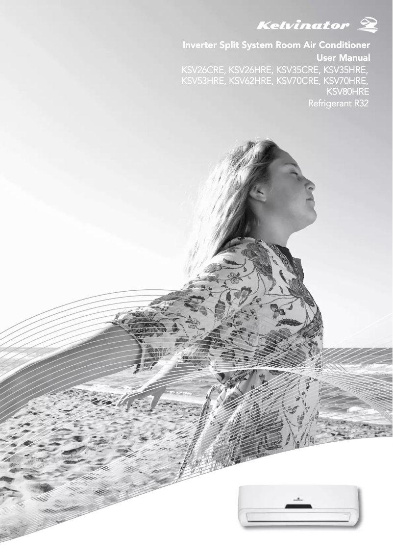 Page n°1 - Manuel utilisateur Kelvinator KSV70CRE