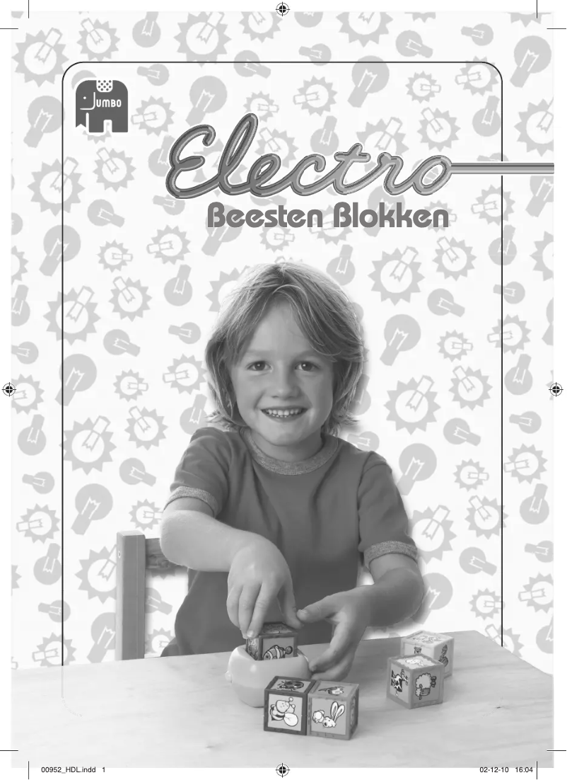 Page n°1 - Manuel utilisateur Jumbo Electro beesten blokken