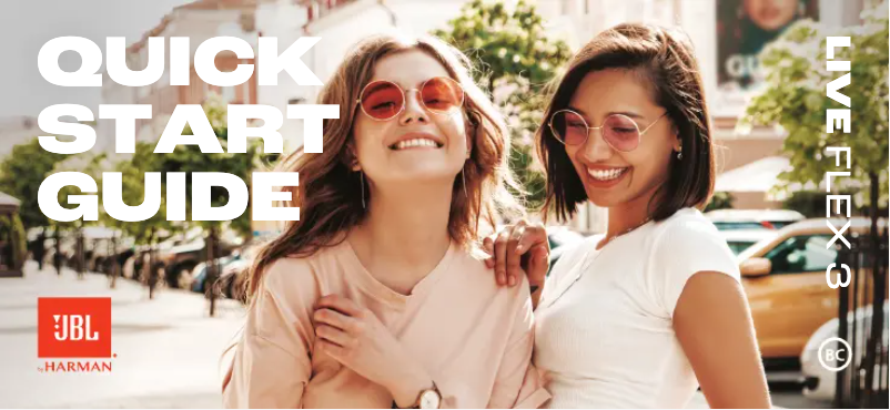 Page 1 de la notice Manuel utilisateur JBL Live Flex 3