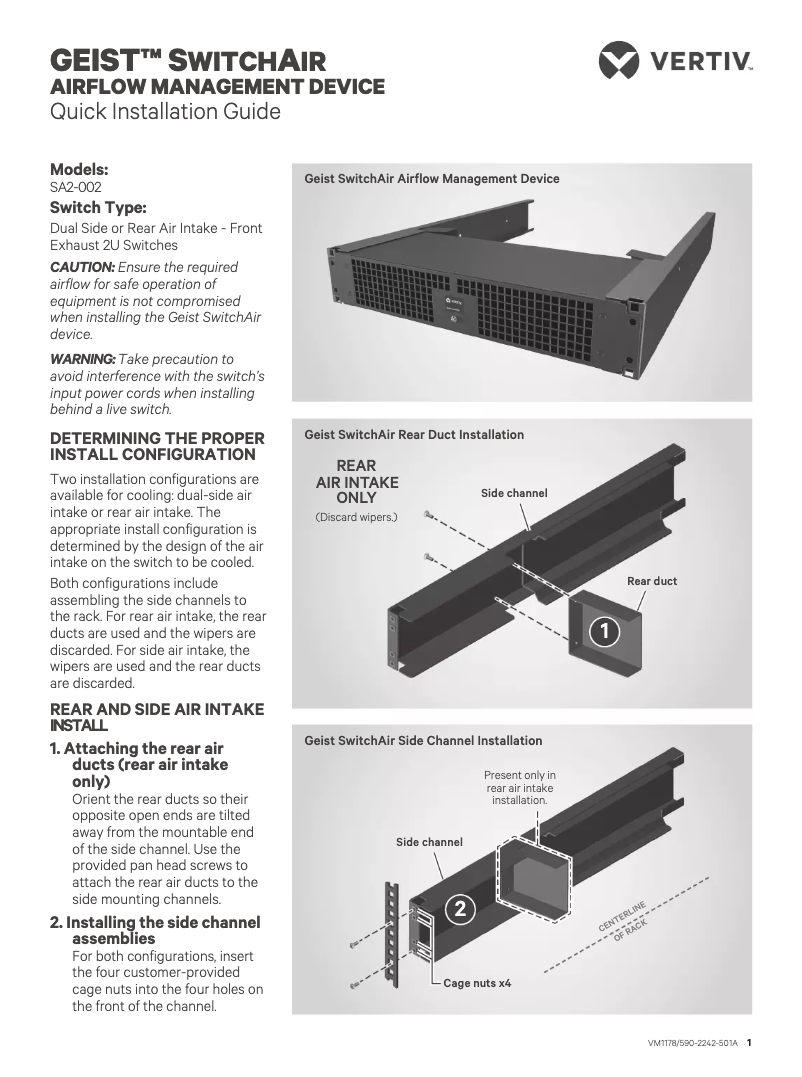 Image de la première page du manuel de l'appareil SA2-002
