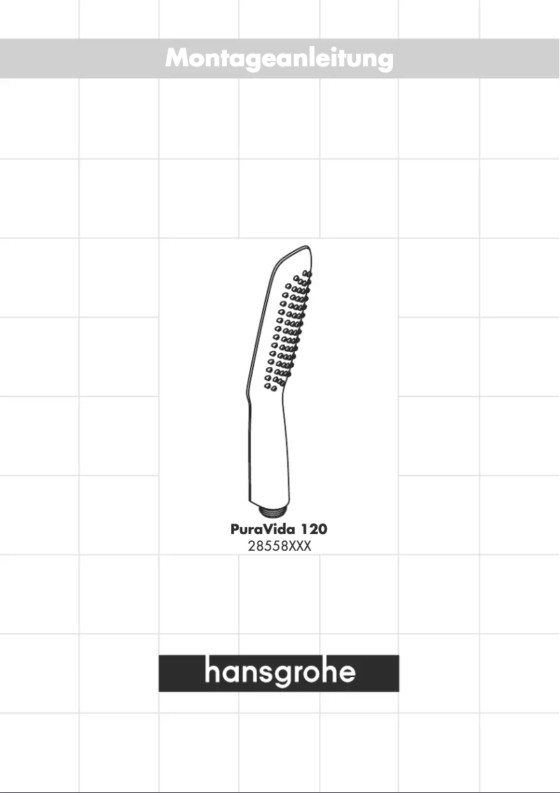 Imagen de la primera página del manual del dispositivo PuraVida 120