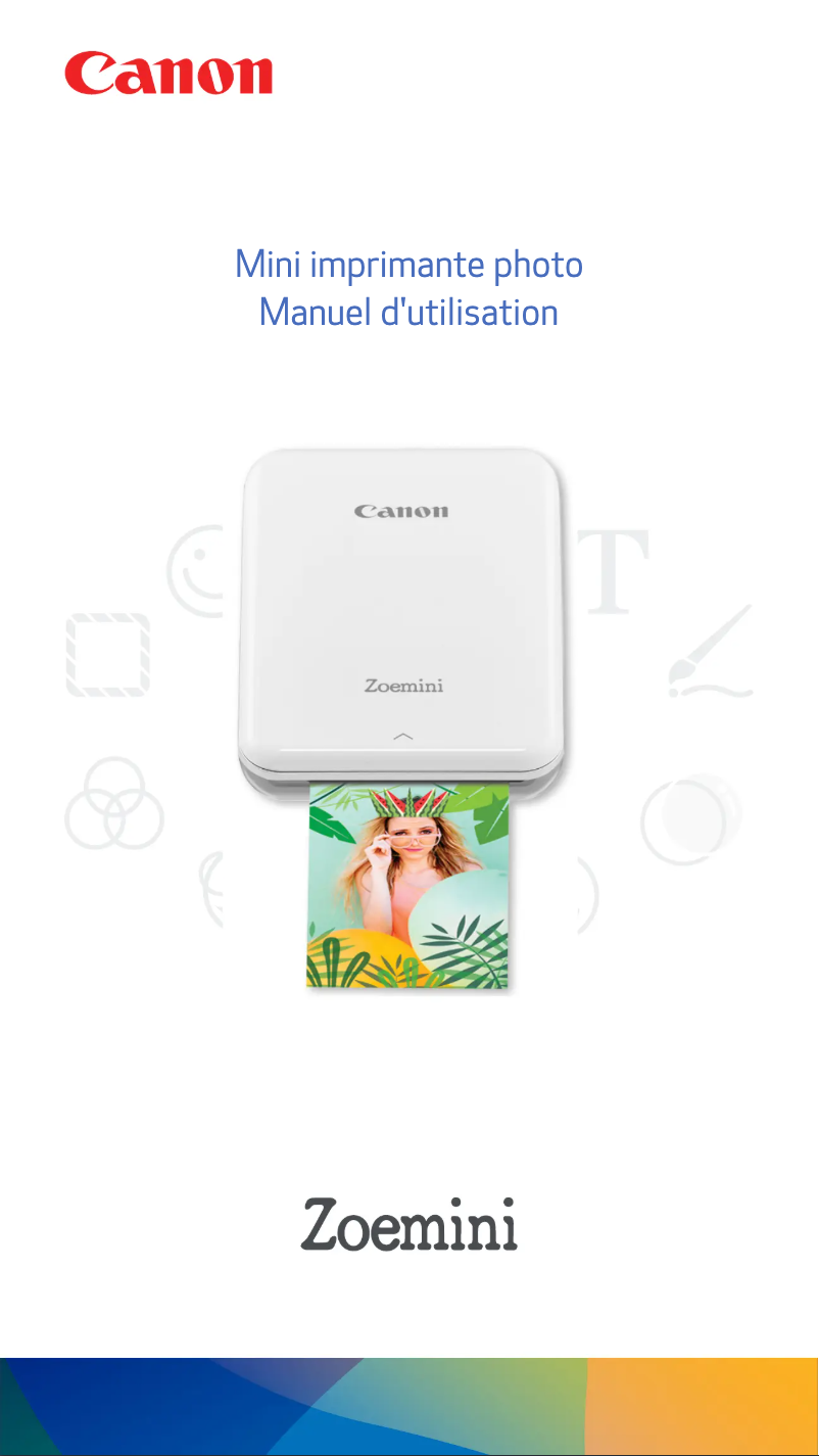 Page n°1 - Manuel utilisateur Canon Zoemini