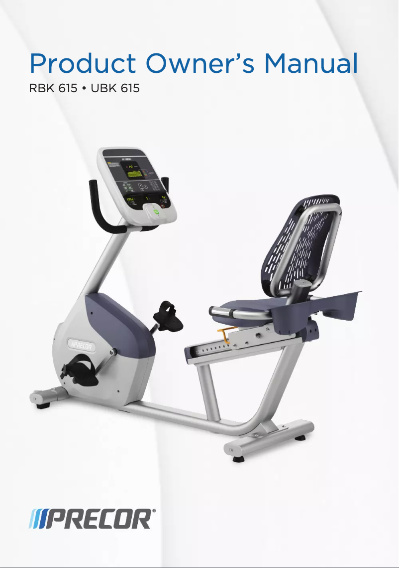 Image de la première page du manuel de l'appareil RBK 615