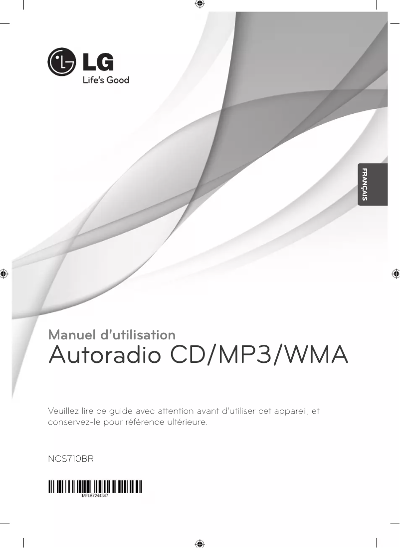 Página 1 del manual Manual de usuario LG NCS710BR