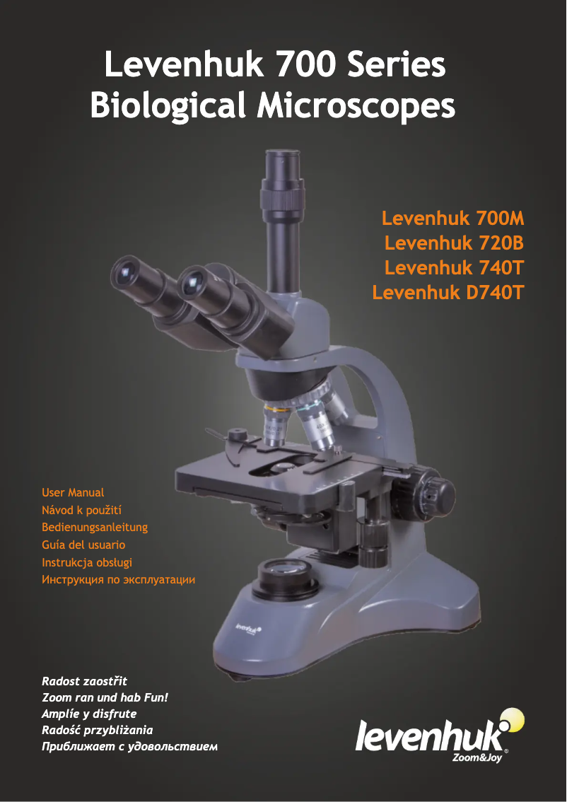 Page n°1 - Manuel utilisateur Levenhuk 740T