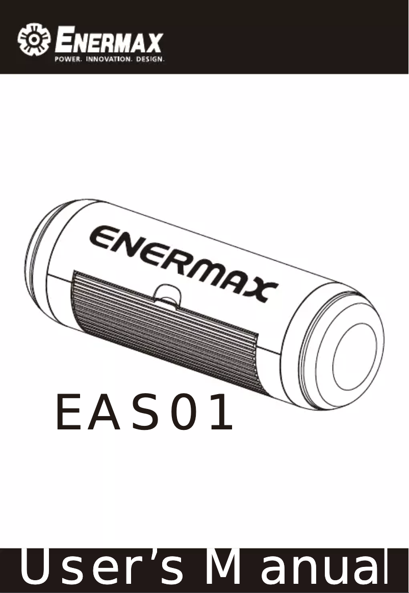 Image de la première page du manuel de l'appareil EAS01