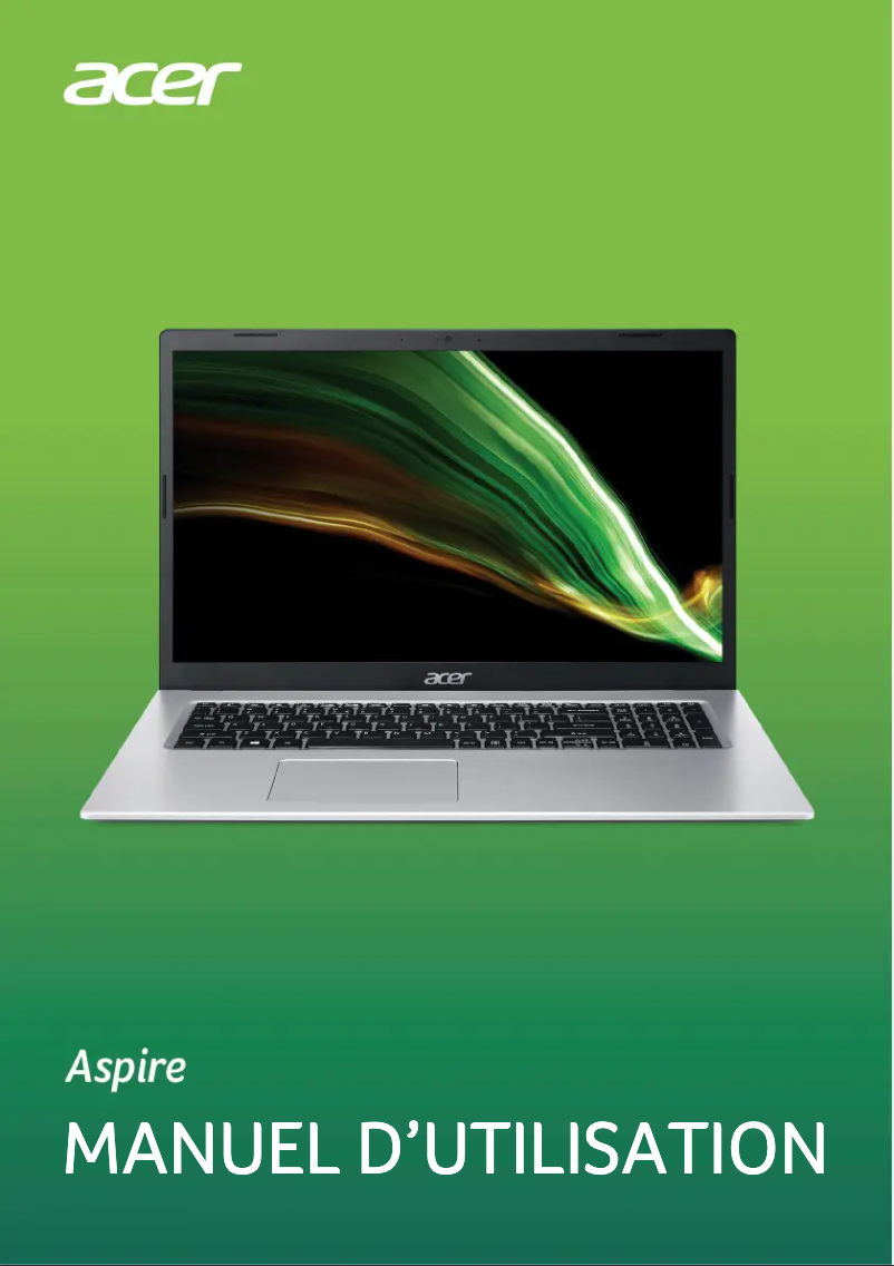 Page n°1 - Manuel utilisateur Acer Aspire 3
