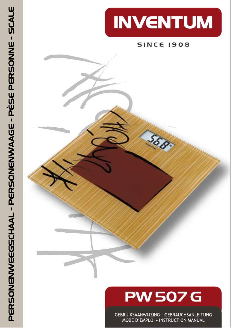 Page 1 de la notice Manuel utilisateur Inventum PW507G