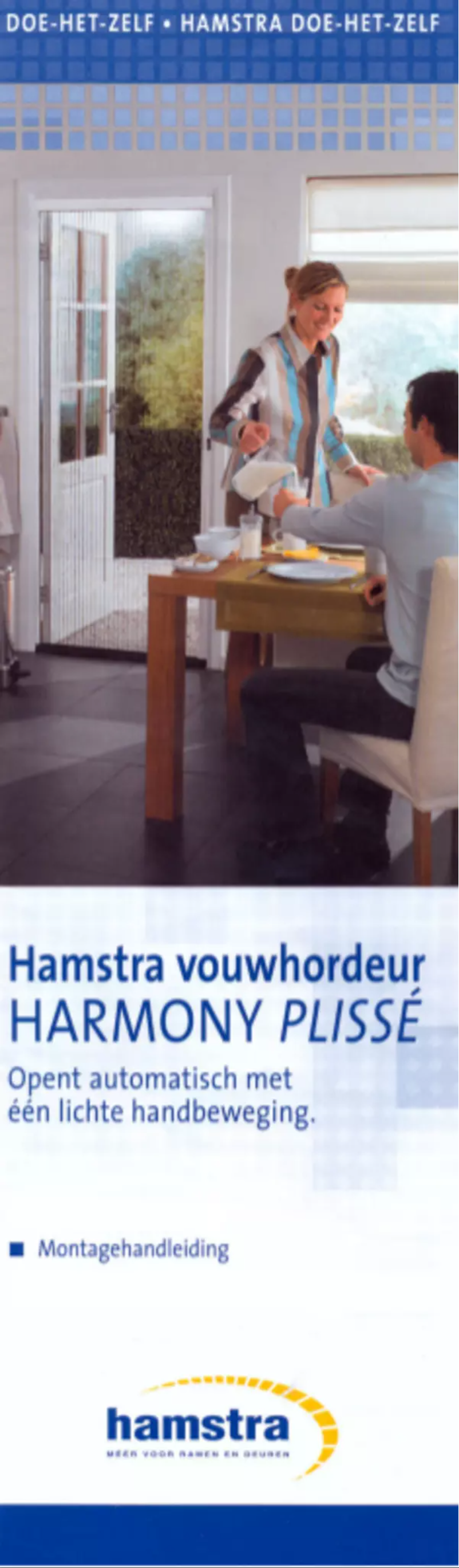 Page n°1 - Manuel utilisateur Hamstra Harmony