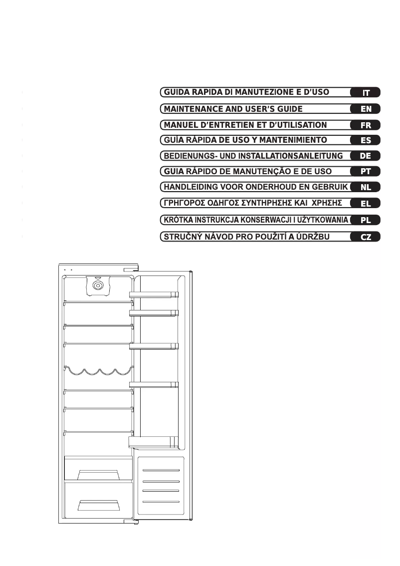 Page n°1 - Manuel utilisateur Candy CFLO3550E/N