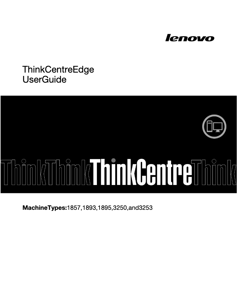 Imagen de la primera página del manual del dispositivo ThinkCentre Edge 91