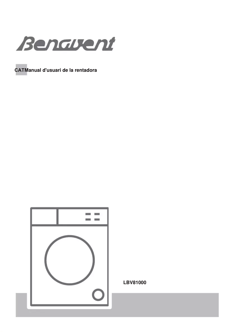 Image de la première page du manuel de l'appareil LBV81000