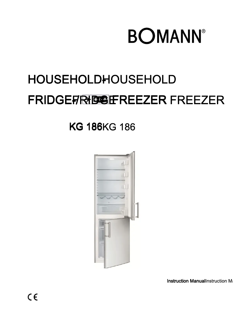 Image de la première page du manuel de l'appareil KG 186