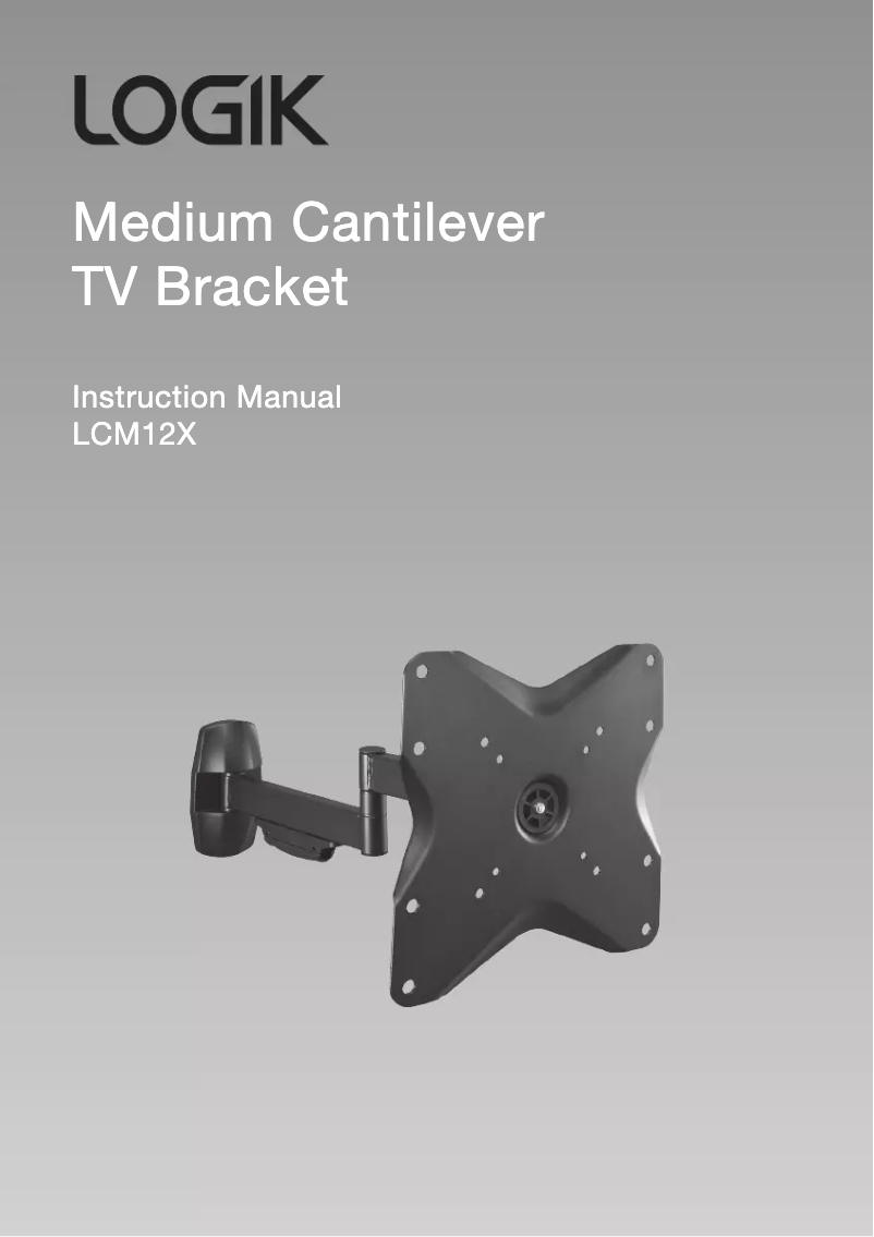 Página 1 del manual Manual de usuario Logik LCM12X