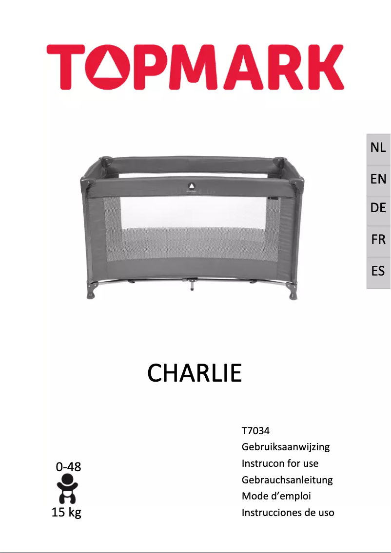 Image de la première page du manuel de l'appareil Charlie T7034