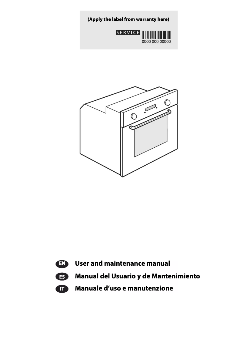 Page 1 de la notice Manuel utilisateur Ignis AKS 133/IX