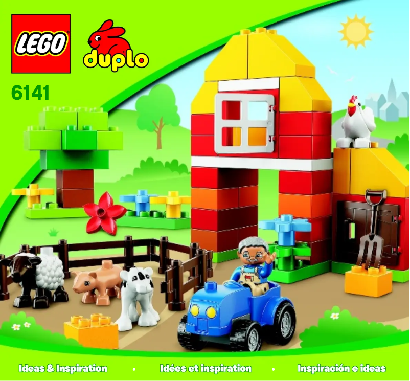 Page 1 de la notice Manuel utilisateur Lego Duplo 6141