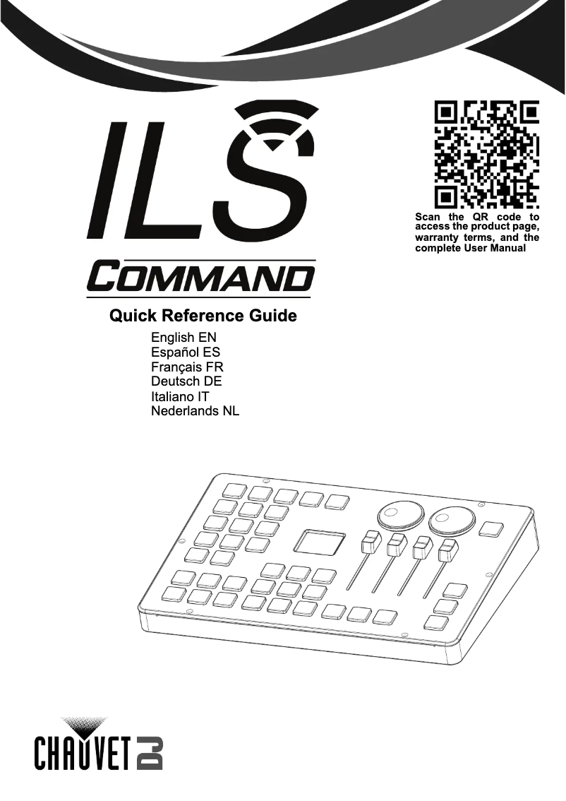 Page 1 de la notice Manuel utilisateur Chauvet ILS Command