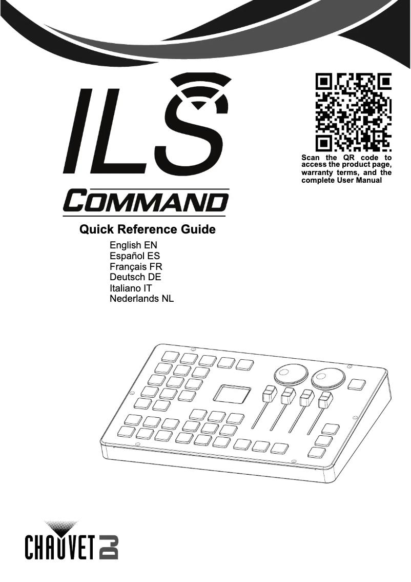 Page n°1 - Manuel utilisateur Chauvet ILS Command