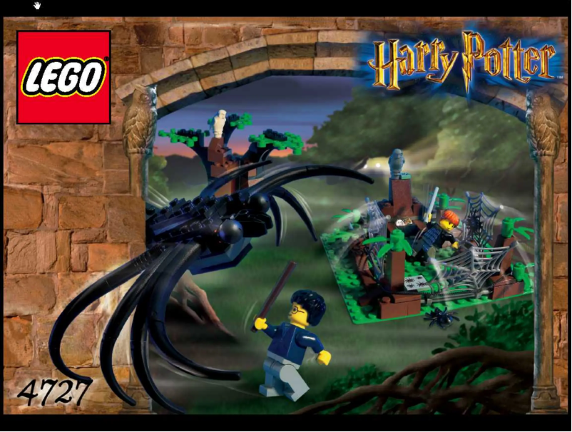 Page 1 de la notice Manuel utilisateur Lego Harry Potter 4727