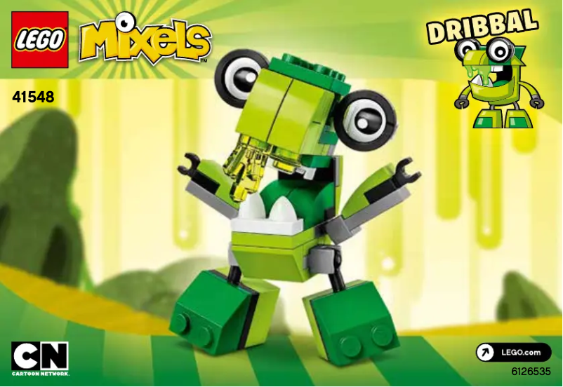 Page n°1 - Manuel utilisateur Lego Mixels 41548