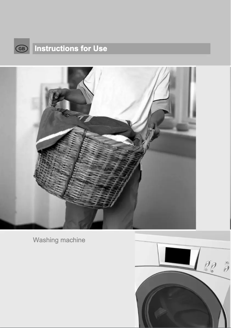 Page 1 de la notice Manuel utilisateur Gorenje WA65205