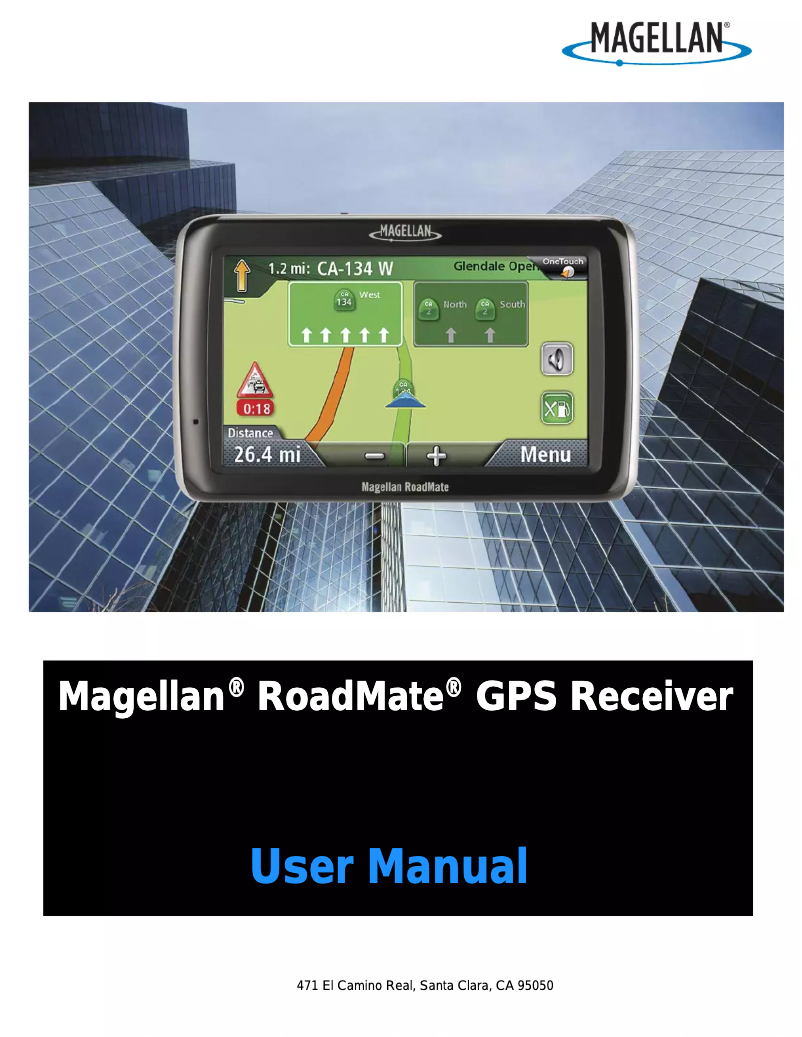 Page n°1 - Manuel utilisateur Magellan RoadMate 2120T-LM