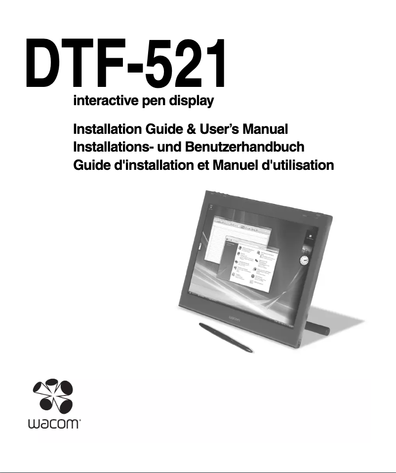 Image de la première page du manuel de l'appareil PL 521