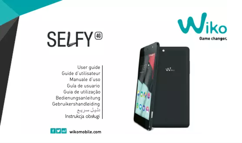 Image de la première page du manuel de l'appareil WI.SELFY4GWH