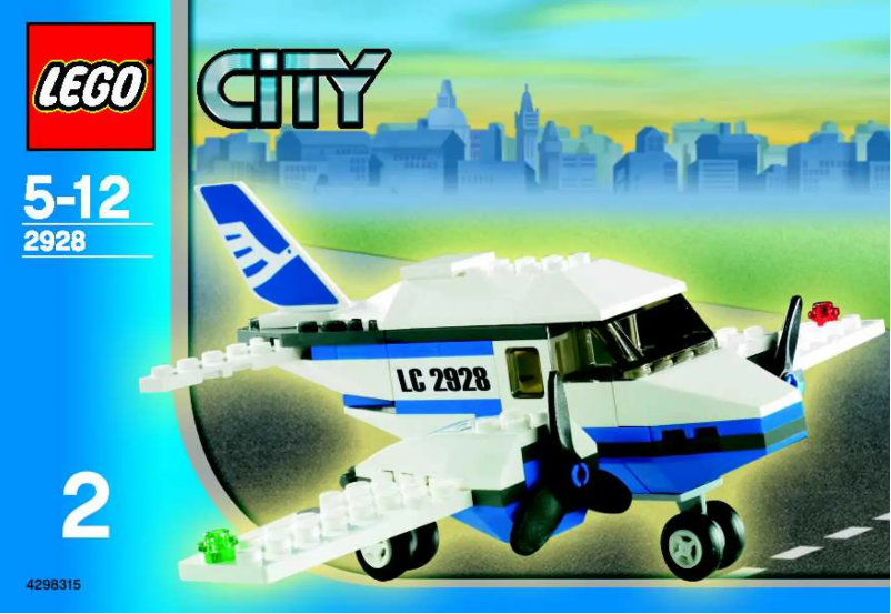 Página 1 del manual Manual de usuario Lego City In-Flight 2006