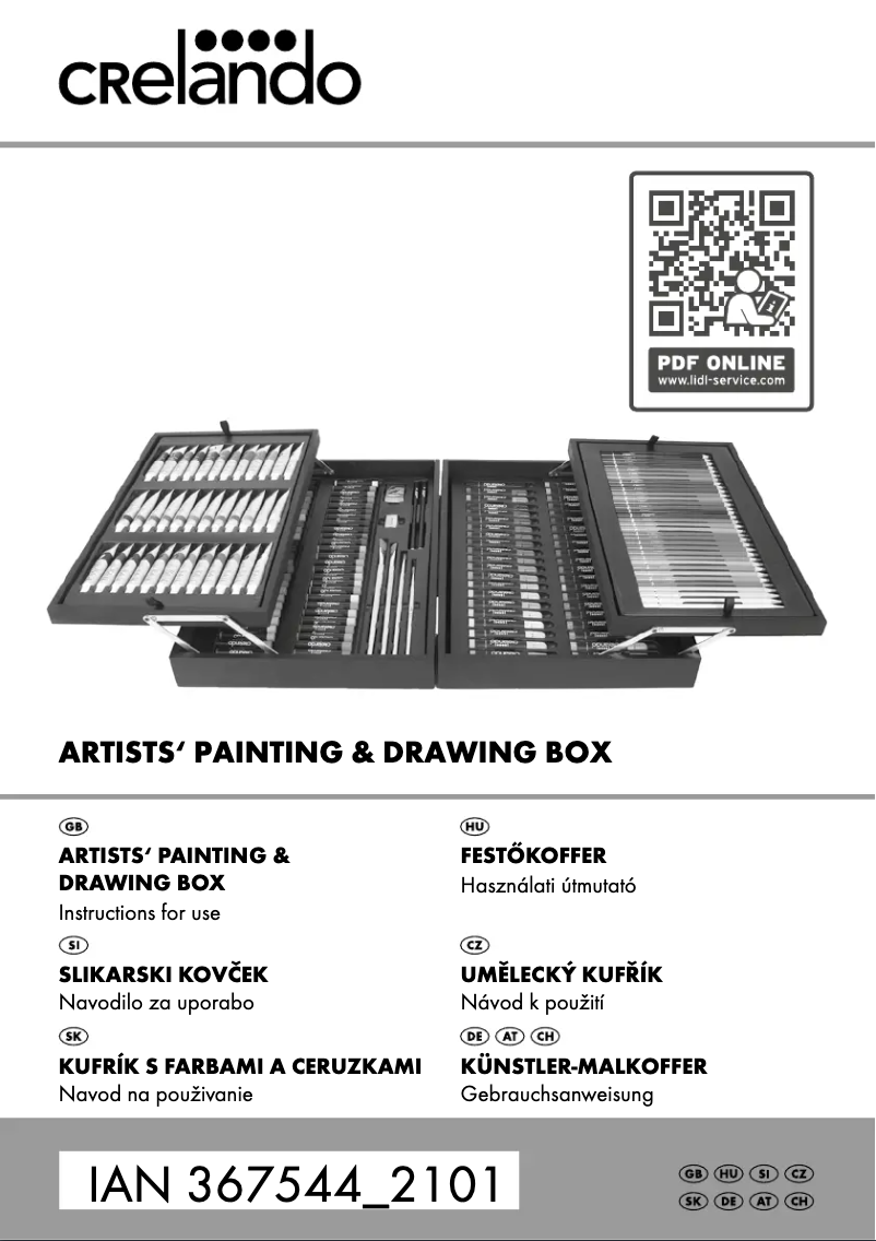 Página 1 del manual Manual de usuario Crelando IAN 367544