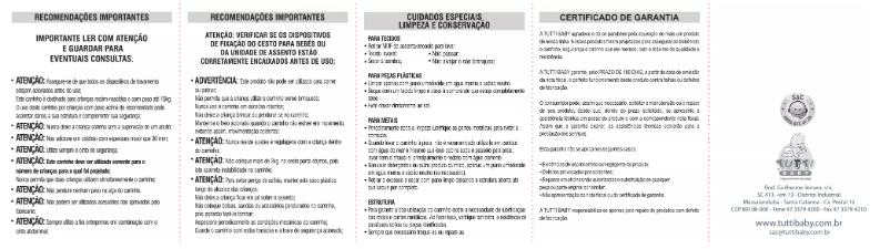 Página 1 del manual Manual de usuario Tutti Baby Magni