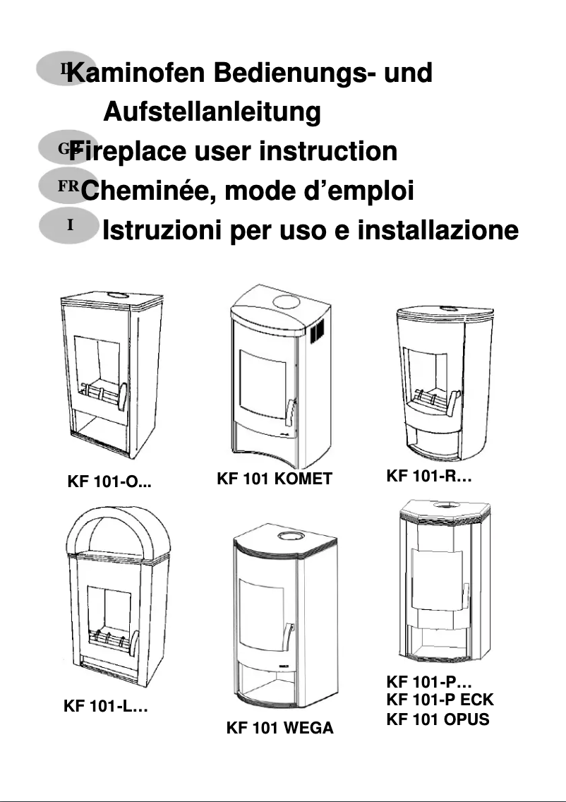 Page 1 de la notice Manuel utilisateur Wamsler Xenia
