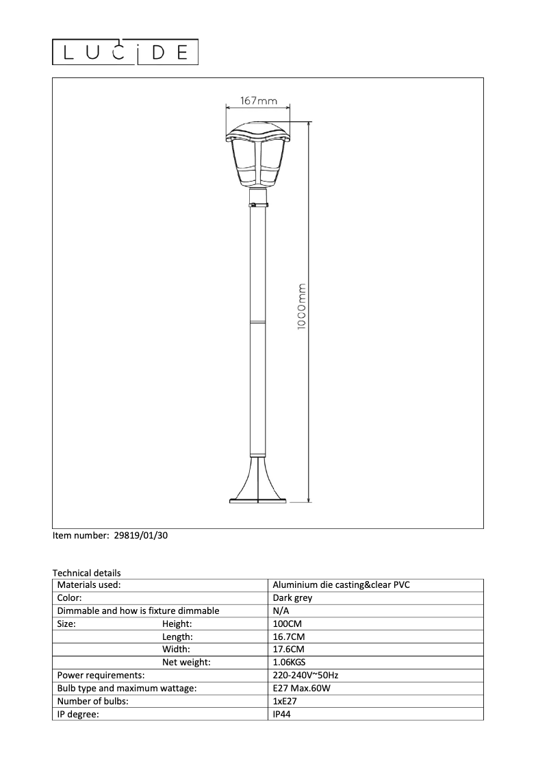 Image de la première page du manuel de l'appareil Istro 29819/01/30
