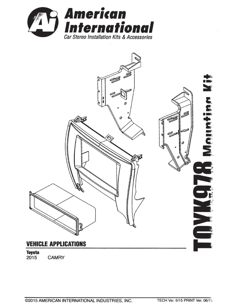 Image de la première page du manuel de l'appareil TOYK978