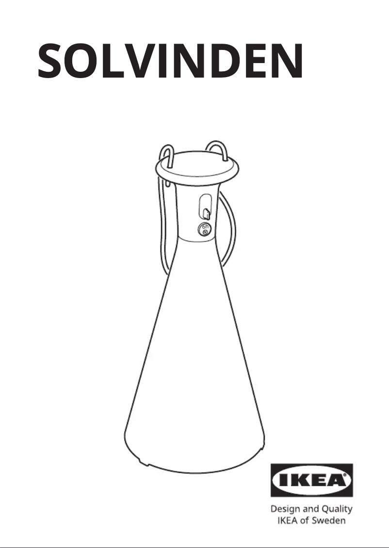 Imagen de la primera página del manual del dispositivo SOLVINDEN 905.718.92