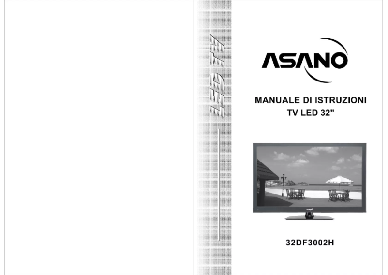 Image de la première page du manuel de l'appareil 32DF3002H