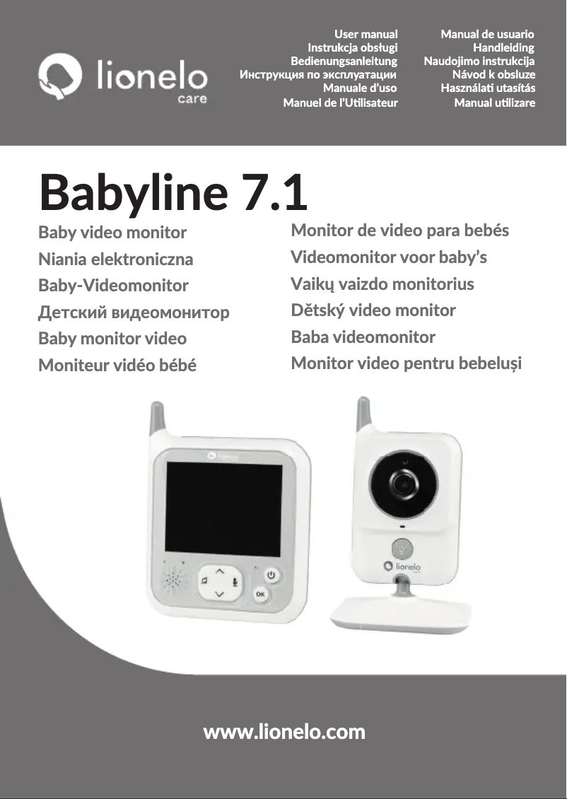 Image de la première page du manuel de l'appareil Babyline 7.1