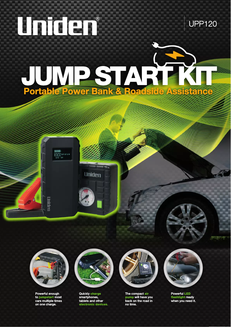 Image de la première page du manuel de l'appareil UPP 120