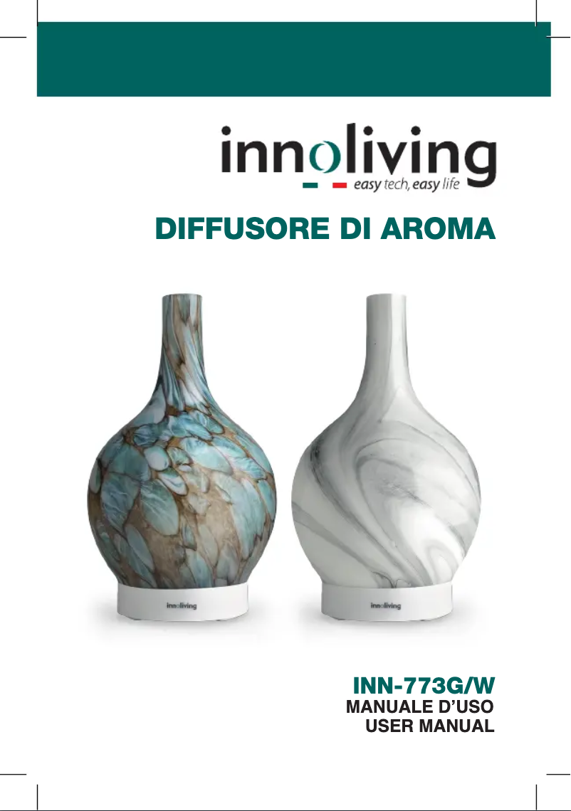 Page 1 de la notice Manuel utilisateur Innoliving INN-773G