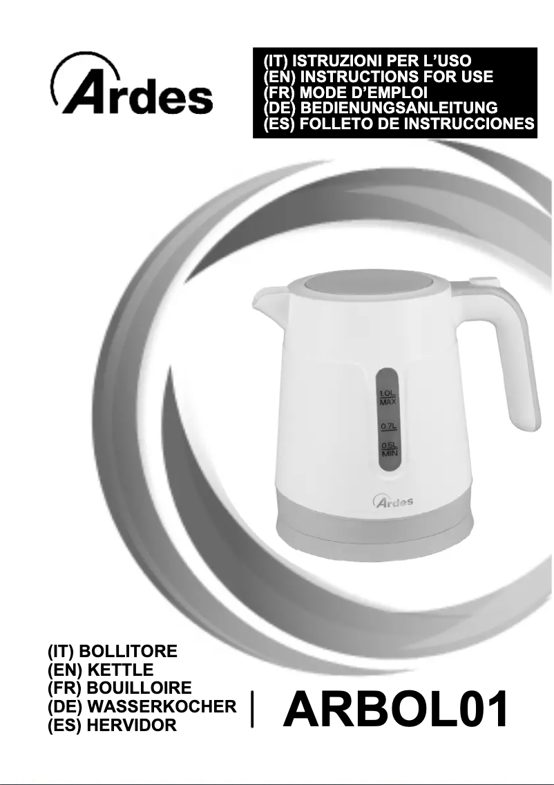 Página 1 del manual Manual de usuario Ardes Ketty Glam ARBOL01