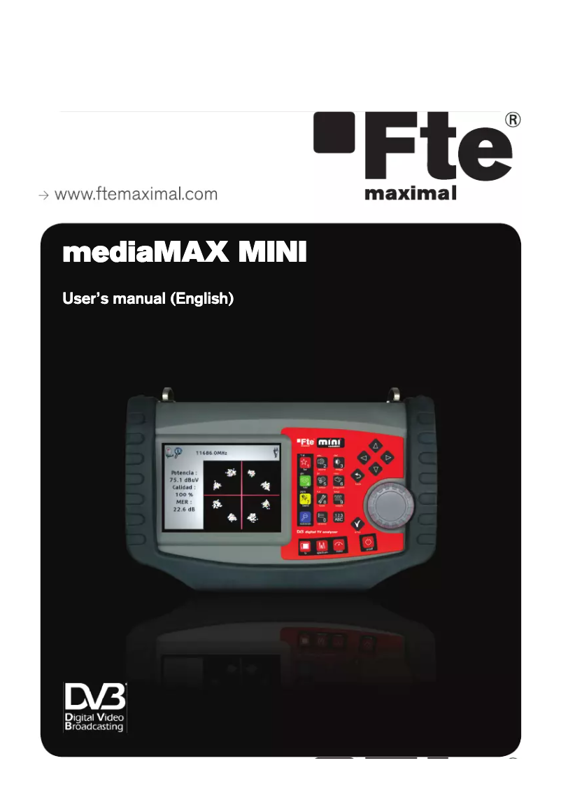 Imagen de la primera página del manual del dispositivo MEDIAMAX MINI S2 CT