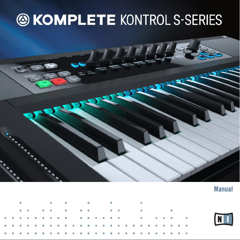 Image de la première page du manuel de l'appareil Komplete Kontrol S61