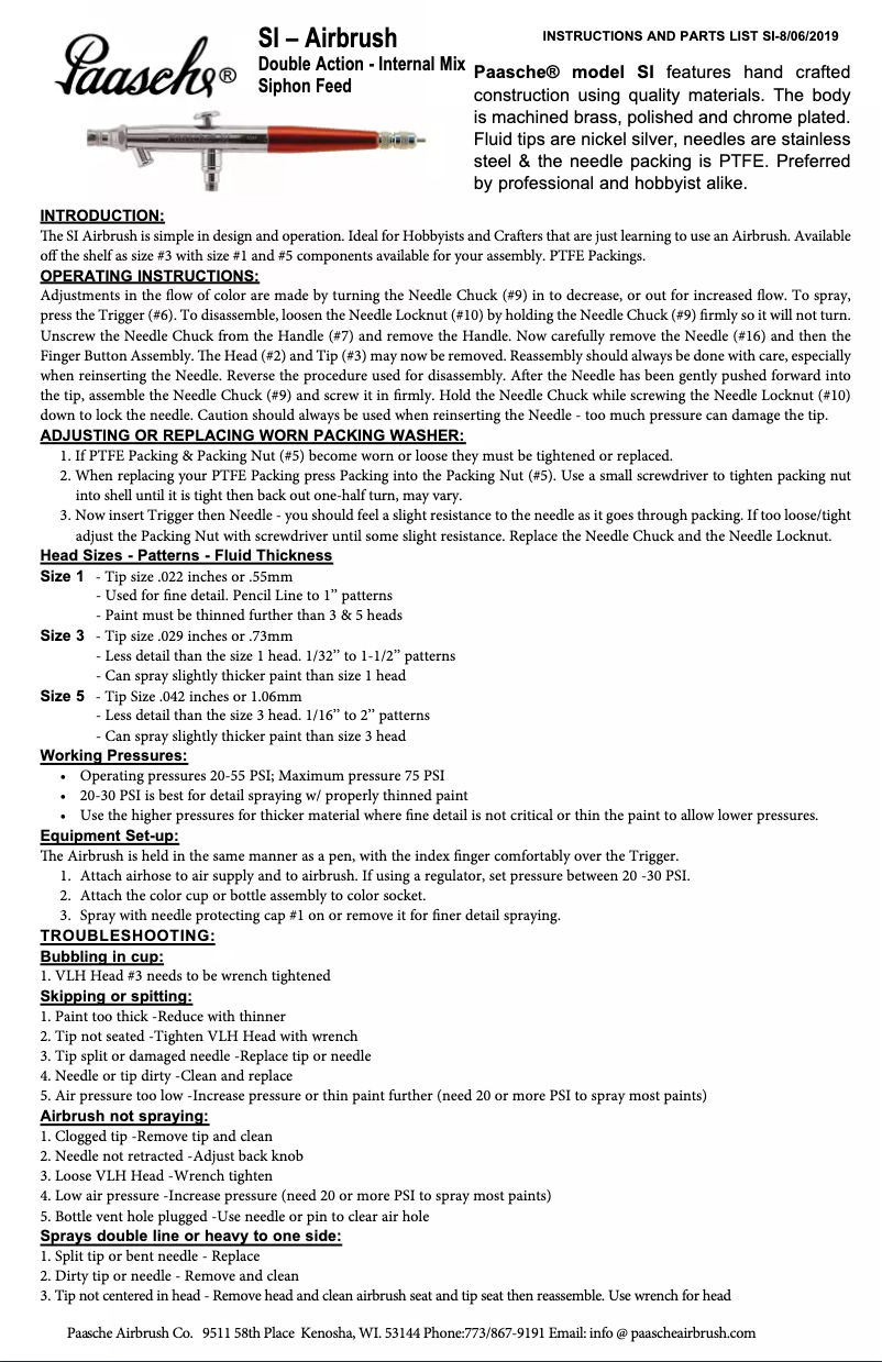 Image de la première page du manuel de l'appareil 2000SI