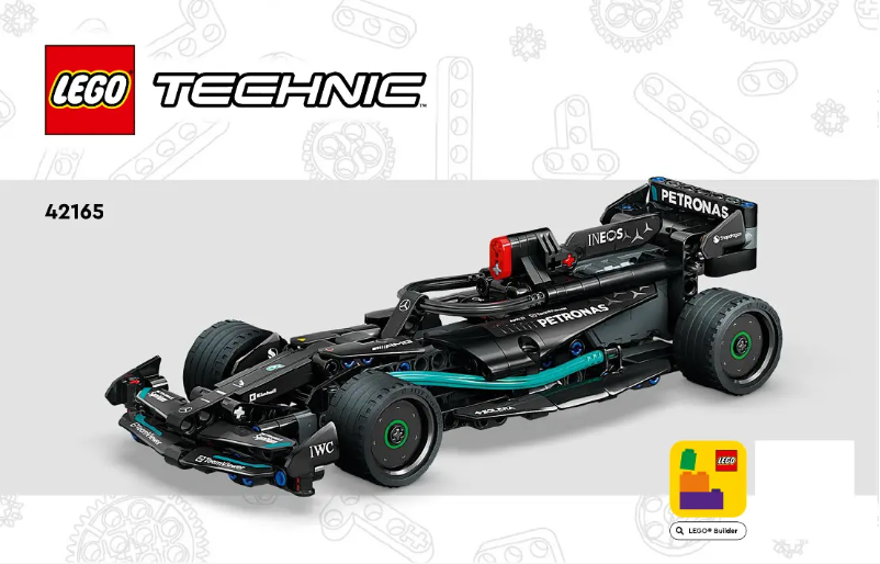 Page 1 de la notice Manuel utilisateur Lego Technic 42165