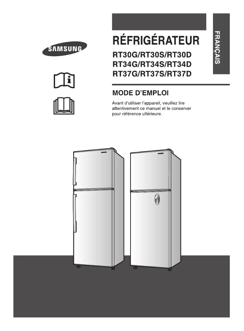 Image de la première page du manuel de l'appareil RT34GBTS