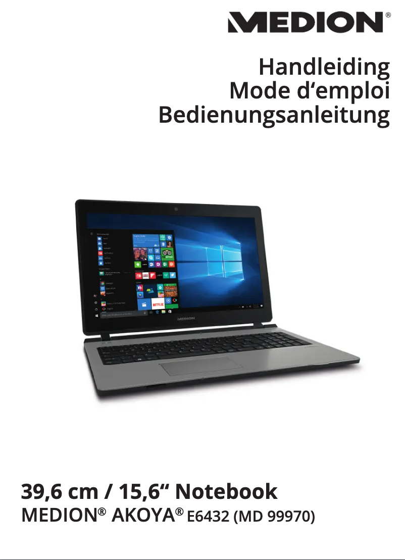 Page 1 de la notice Manuel utilisateur Medion Akoya E6432 (MD 99970)